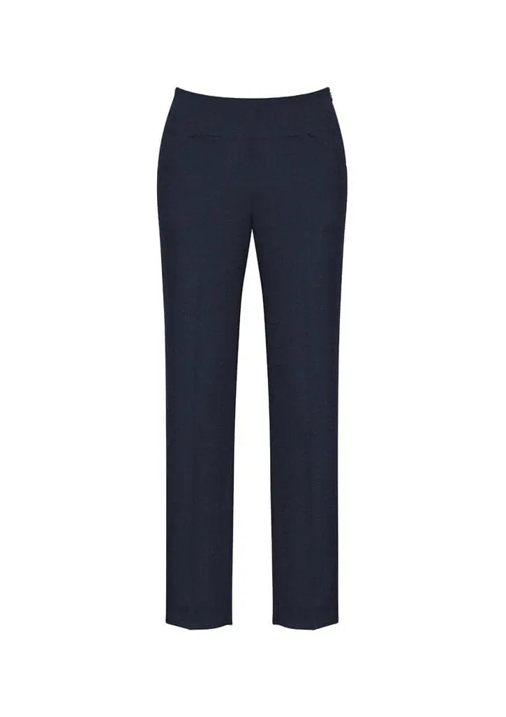Biz Corporates Womens Bandless Slim Leg Pant 10121 Metro Workwear.